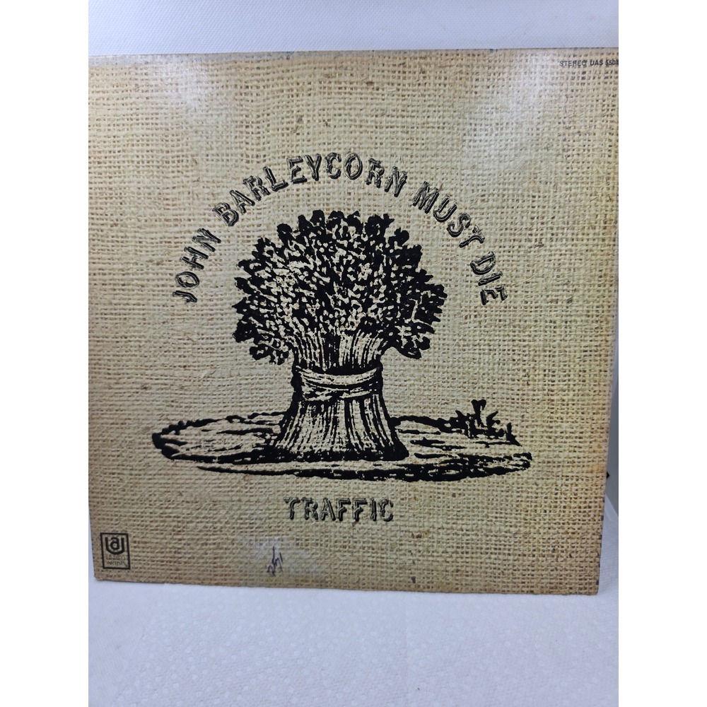 Traffic John Barleycorn Must Die Vinyl LP United Artists UAS-5504 Gatefold 1970